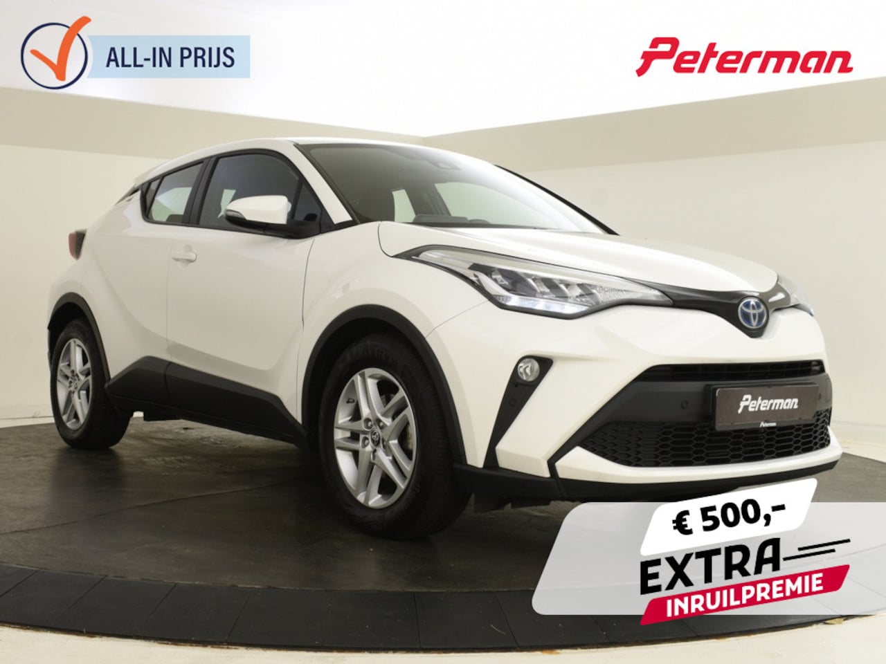 Toyota C-HR - 1.8 Hybrid Active | Parkeersensoren V+A | Carplay | DAB - AutoWereld.nl