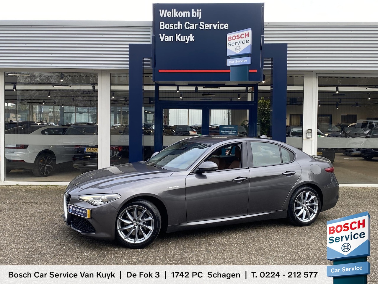 Alfa Romeo Giulia - 2.0 T AWD Veloce / Automaat / NL-Auto / 1e-Eigenaar / Vol-Leder / Stuur-/Stoelverwarming / - AutoWereld.nl