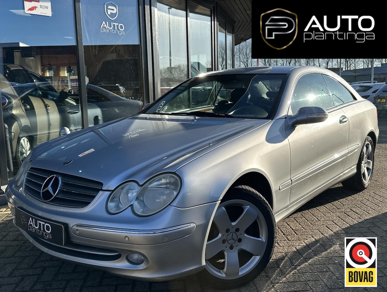 Mercedes-Benz CLK-klasse Coupé - 240 Elegance 170PK | Nette Staat | Stoelverwarming | Memory | Elektrische Stoel | Leer | C - AutoWereld.nl