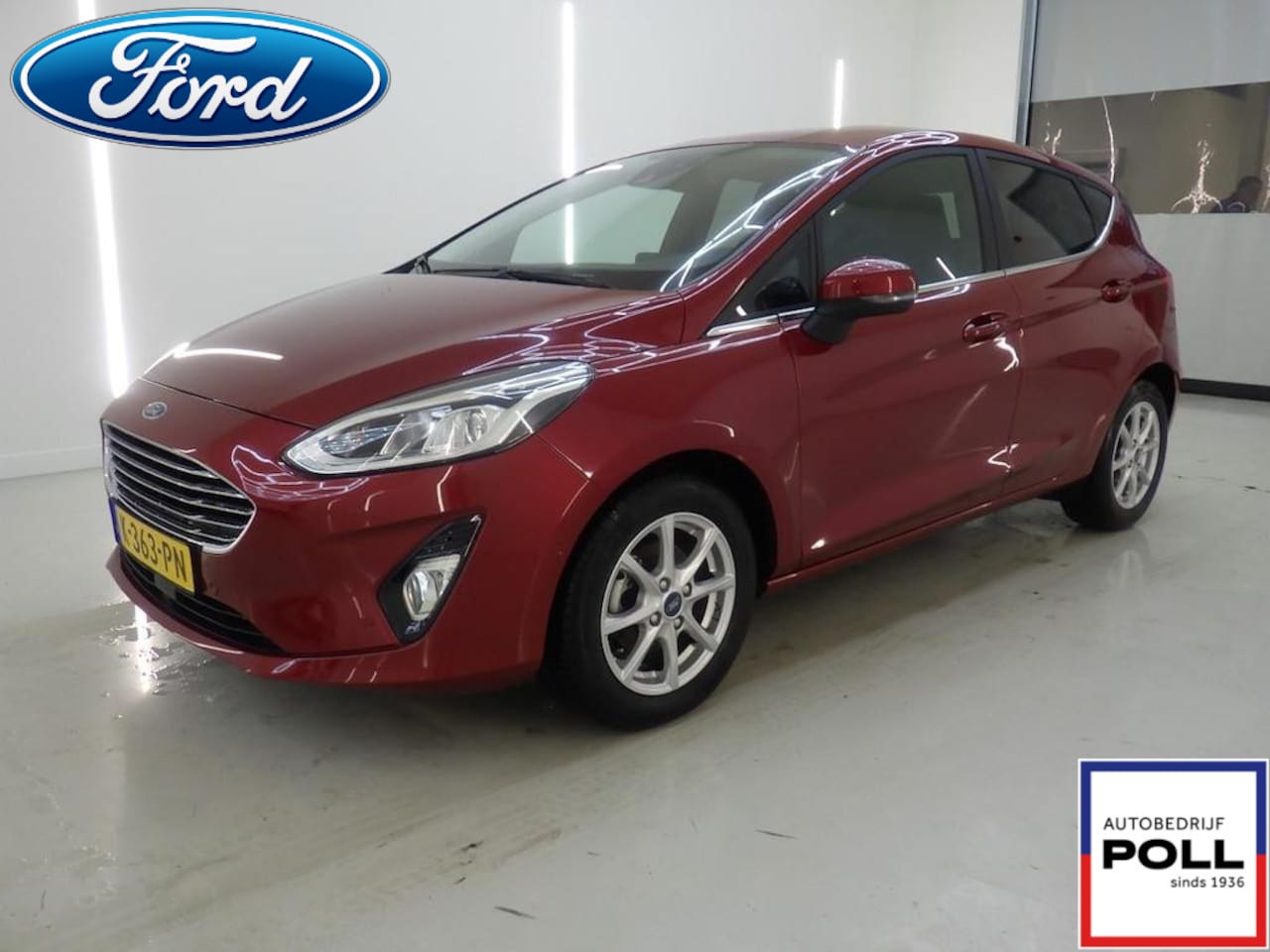 Ford Fiesta - 95pk Titanium Navi Camera Ad. Cruise Winter Parking Dodehoek pack Privacy Glass Dealeronde - AutoWereld.nl