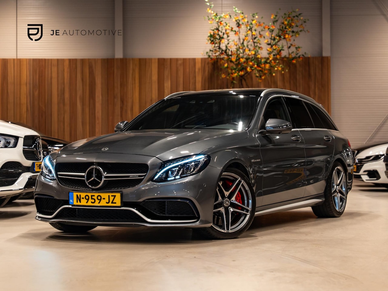Mercedes-Benz C-klasse Estate - AMG C63 S 510PK, Stufe 2, Pano, 360 Camera, Command, Ambiënte Light, Cruise, PDC, Dealer O - AutoWereld.nl