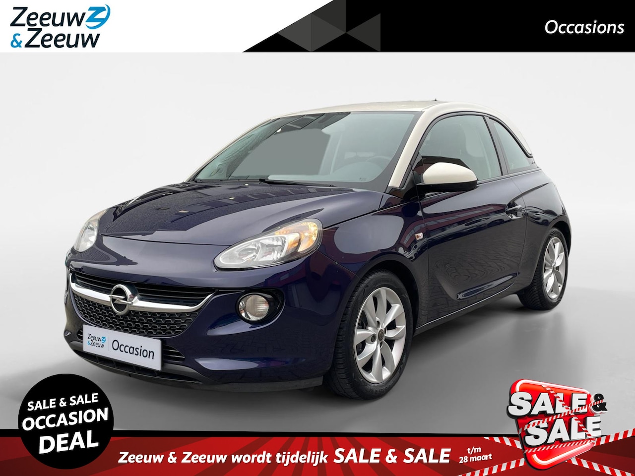 Opel ADAM - 1.0 Turbo Jam Favourite 90PK | 1ste eigenaar | Airco | Stoel- en stuurverwarming | Cruise - AutoWereld.nl