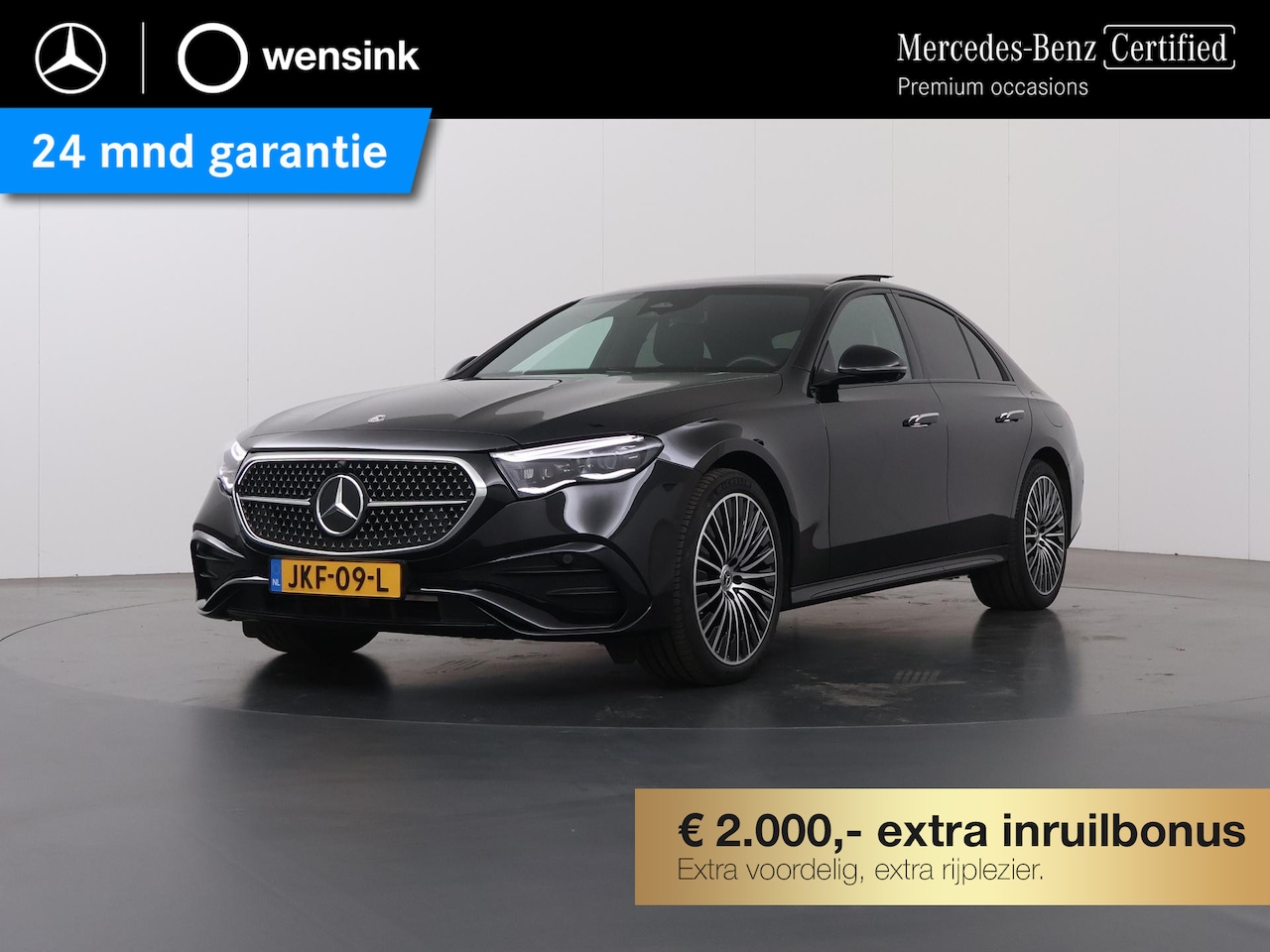Mercedes-Benz E-klasse - 300 e AMG Line | Panoramadak | Premium pakket | Burmester 4D | Stuurverwarming | Night pak - AutoWereld.nl