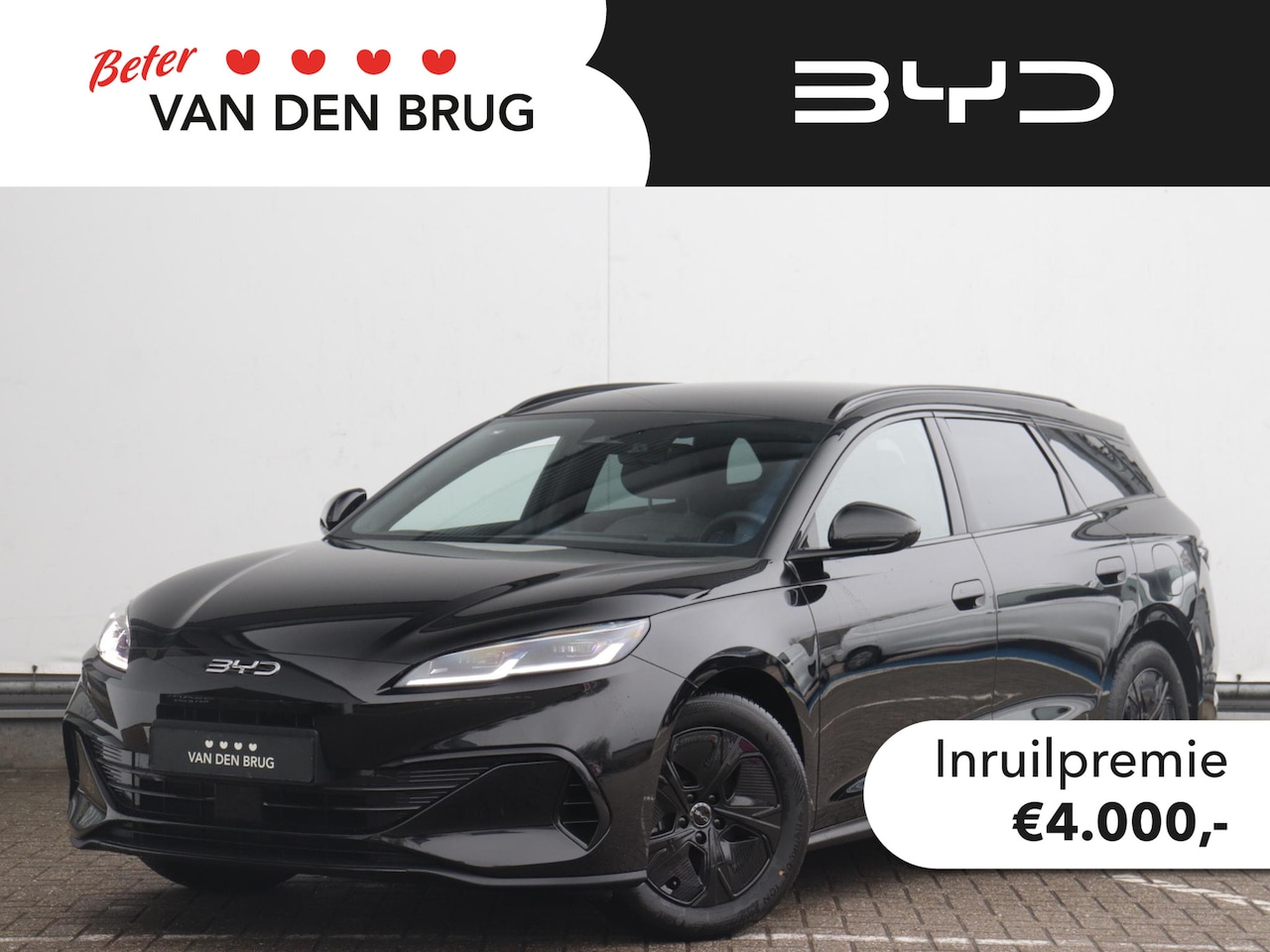 BYD SEAL 6 Touring - 1.5 DM-i Boost | €4000 korting | Black style | 1350km WLTP | Keyless | Elektrische klep | - AutoWereld.nl