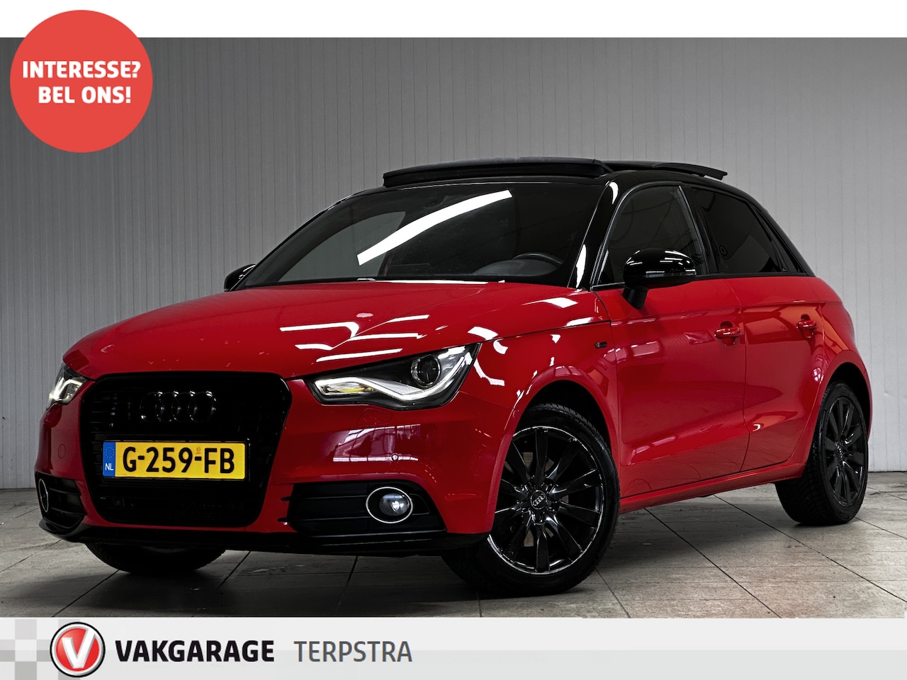 Audi A1 Sportback - 1.4 TFSI CoD Pro/ S-Line!/ Open-Pano Dak/ Automaat/ Xenon/ Stoelverw./ 16''LMV/ Airco/ Nav - AutoWereld.nl