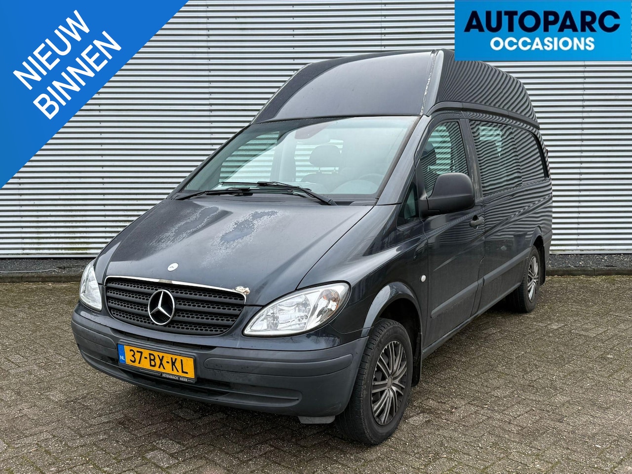 Mercedes-Benz Vito - 111 CDI 320 Lang DC luxe 111 CDI 320 Lang DC luxe , IDEAAL VOOR OMBOUW CAMPER, HOOG, 5 PERS OP KENTEKEN, TREKHAAK, - AutoWereld.nl