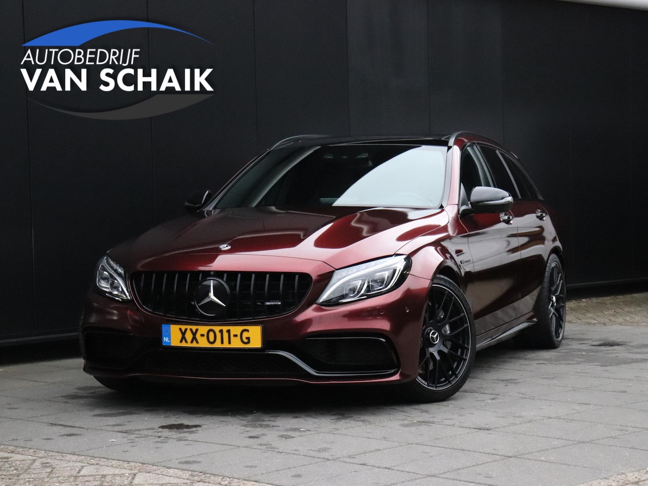 Mercedes-Benz C-klasse Estate - AMG 63 | SCHAALSTOELEN| LEDER | PANO-DAK | BURMESTER | HEAD-UP | CRUISE | STOELVERW. | MEM - AutoWereld.nl