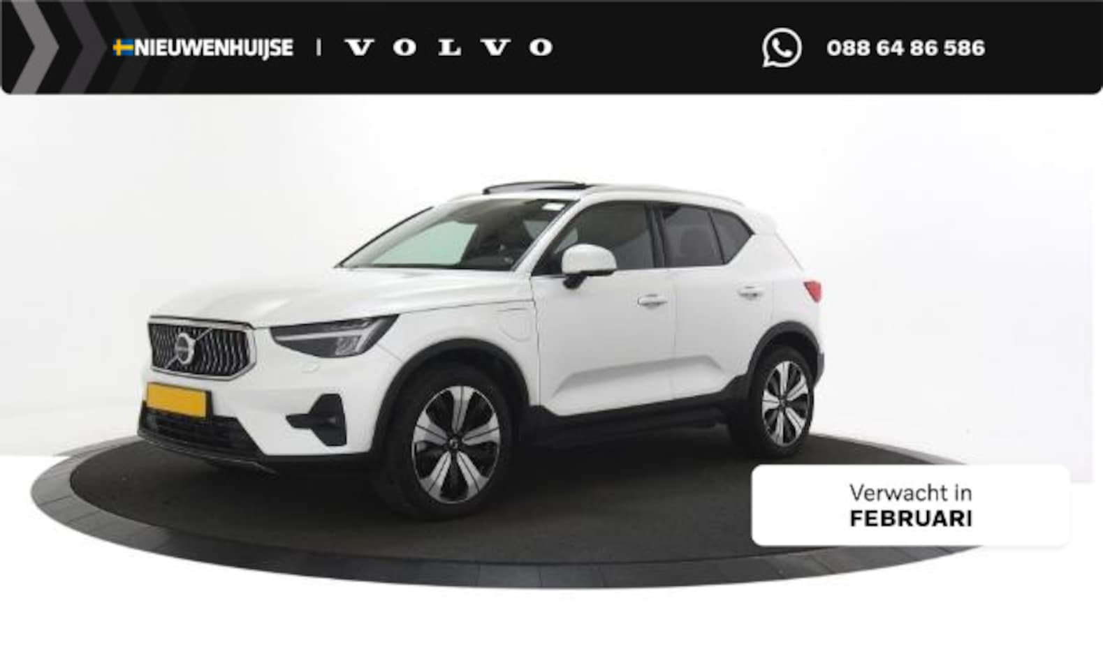 Volvo XC40 - 1.5 T4 Plug-in hybrid Ultimate Bright | PHEV | Panoramadak | 360 Graden Camera | Lederen B - AutoWereld.nl