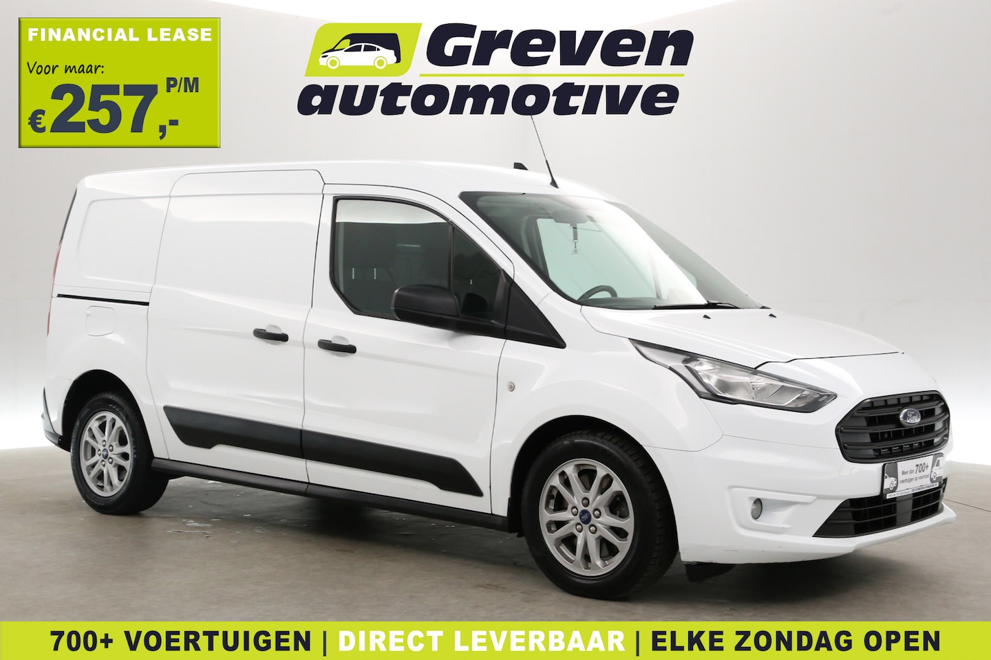 Ford Transit Connect - 1.5 TDCI L2 | 8-traps aut. | Airco | Cruise | Trekh. | Stoelverw. | Parkeersens. - AutoWereld.nl