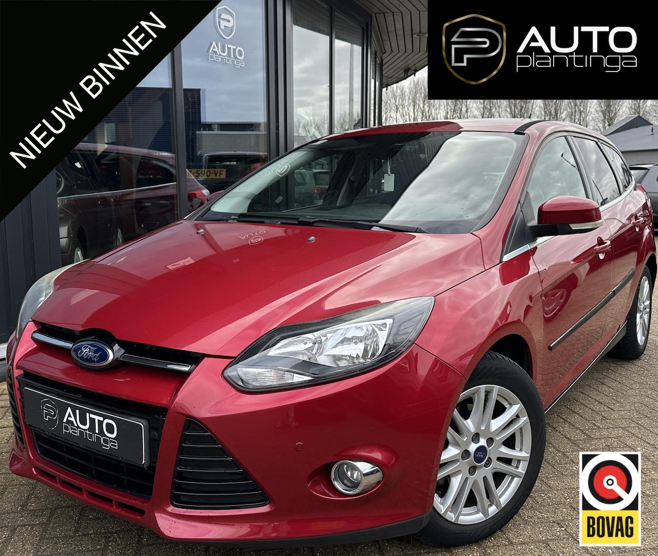 Ford Focus Wagon - 1.6 TI-VCT Titanium 125PK | AUTOMAAT | Trekhaak | Volledige Onderhoudshistorie | Keyless | - AutoWereld.nl