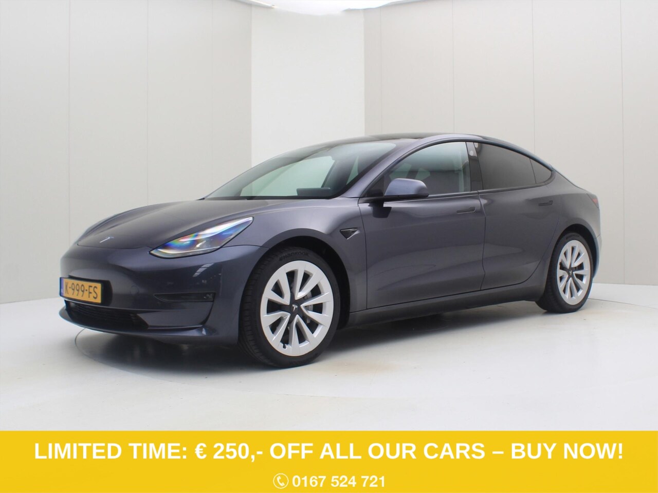 Tesla Model 3 - Long-Range AWD 351pk 75 kWh 93% SoH [ FACELIFT+WARMTEPOMP+AUTOPILOT+620KM WLTP+PREMIUM AUD - AutoWereld.nl