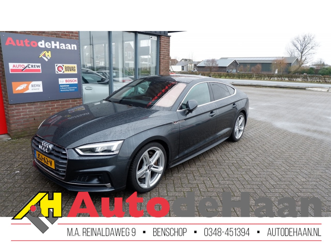 Audi A5 Sportback - quattro sport S-Line Pano/Headup/360/Keyless/19"/Matrix/ACC - AutoWereld.nl