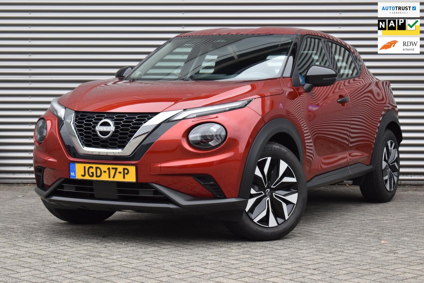 Nissan Juke - 1.0 DIG-T Acenta 1.0 DIG-T Acenta, Airco, Ecc, Cruise, Apple carplay, Camera, Lmv. - AutoWereld.nl