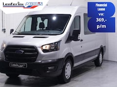 Ford Transit - 2.0 TDCi 130 pk L3H2 Dubbel Cabine Airco Camera, Trekhaak, PDC V+A, 6-Zits