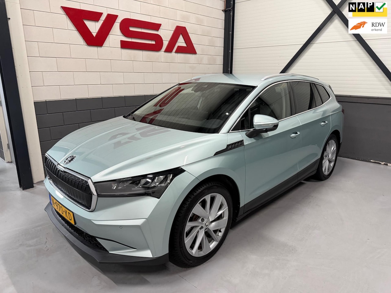 Skoda Enyaq iV - 60|92% SOH|BTW auto|NAP|Carplay|Climate|Virtual|Camera|PDC|stoelvw|navi|3m Huisgarantie - AutoWereld.nl