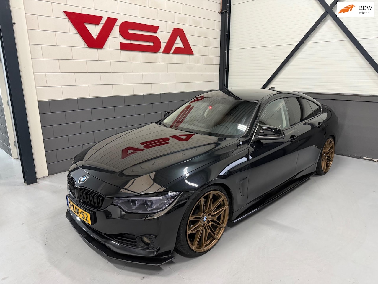 BMW 4-serie Gran Coupé - 428i Executive|Uniek|Show staat|Maxton|Akra met klep|ST|EBC|NAVI|NAP|PDC|Galscoating|M vel - AutoWereld.nl