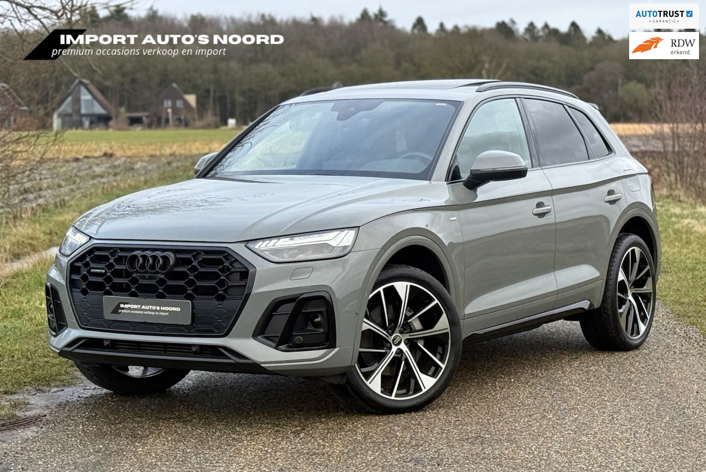 Audi Q5 SQ5 - 55 TFSI e S Competition SQ5 Pano 360 ACC Trekhaak 21 inch S-line interieur - AutoWereld.nl