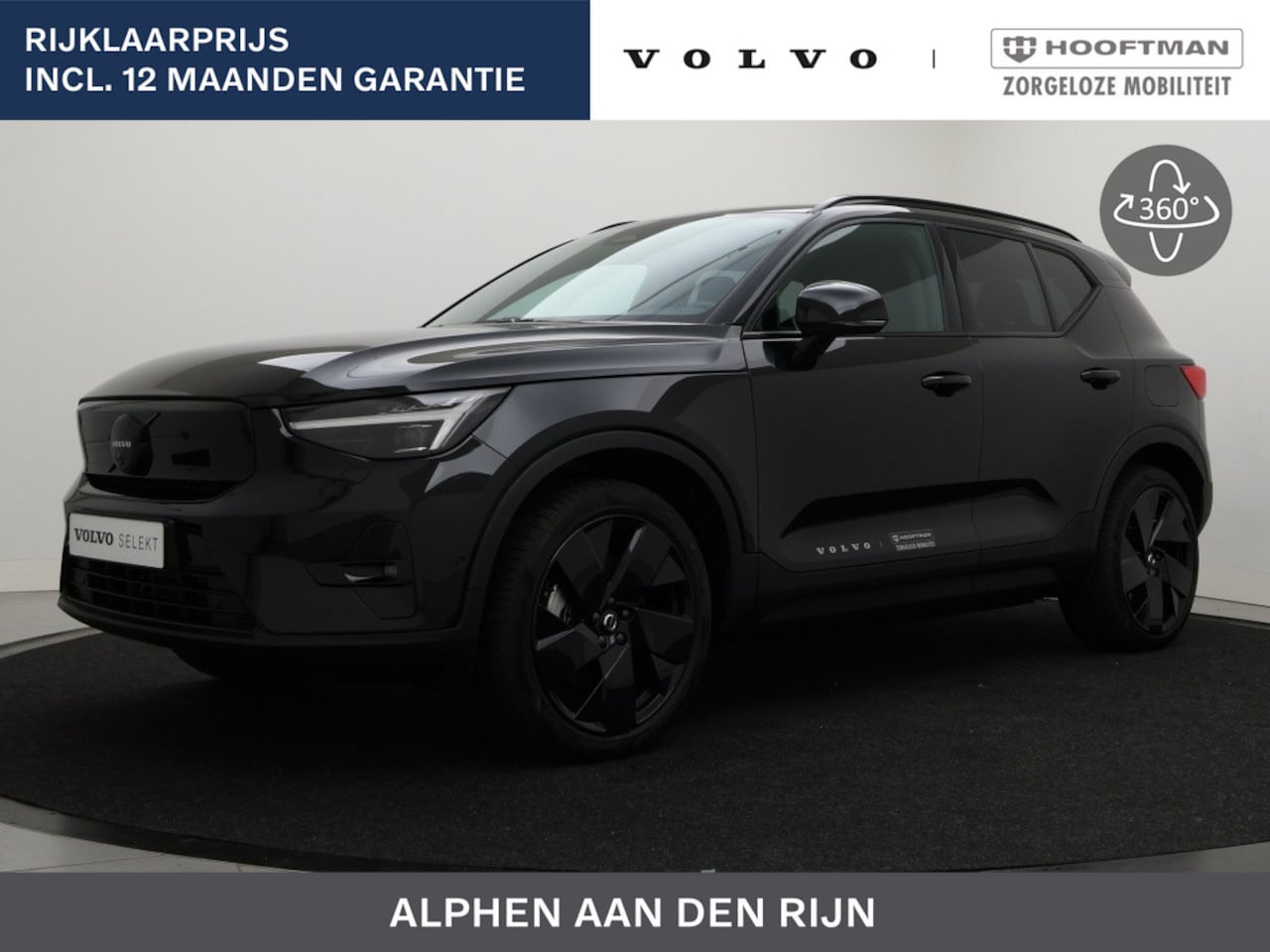 Volvo EX40 - EXTENDED RANGE (SINGLE) BLACK EDITION PLUS HARMAN KARDON 360GR C - AutoWereld.nl