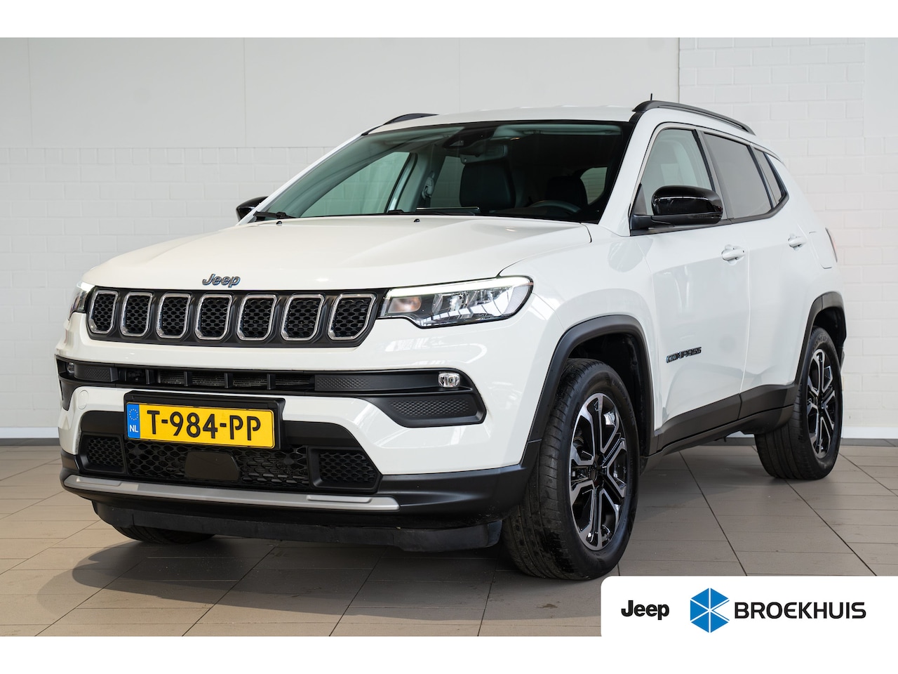 Jeep Compass - 4xe 240 Plug-in Hybrid Electric Limited | Navigatie | Climate Controle | Elektrische Achte - AutoWereld.nl