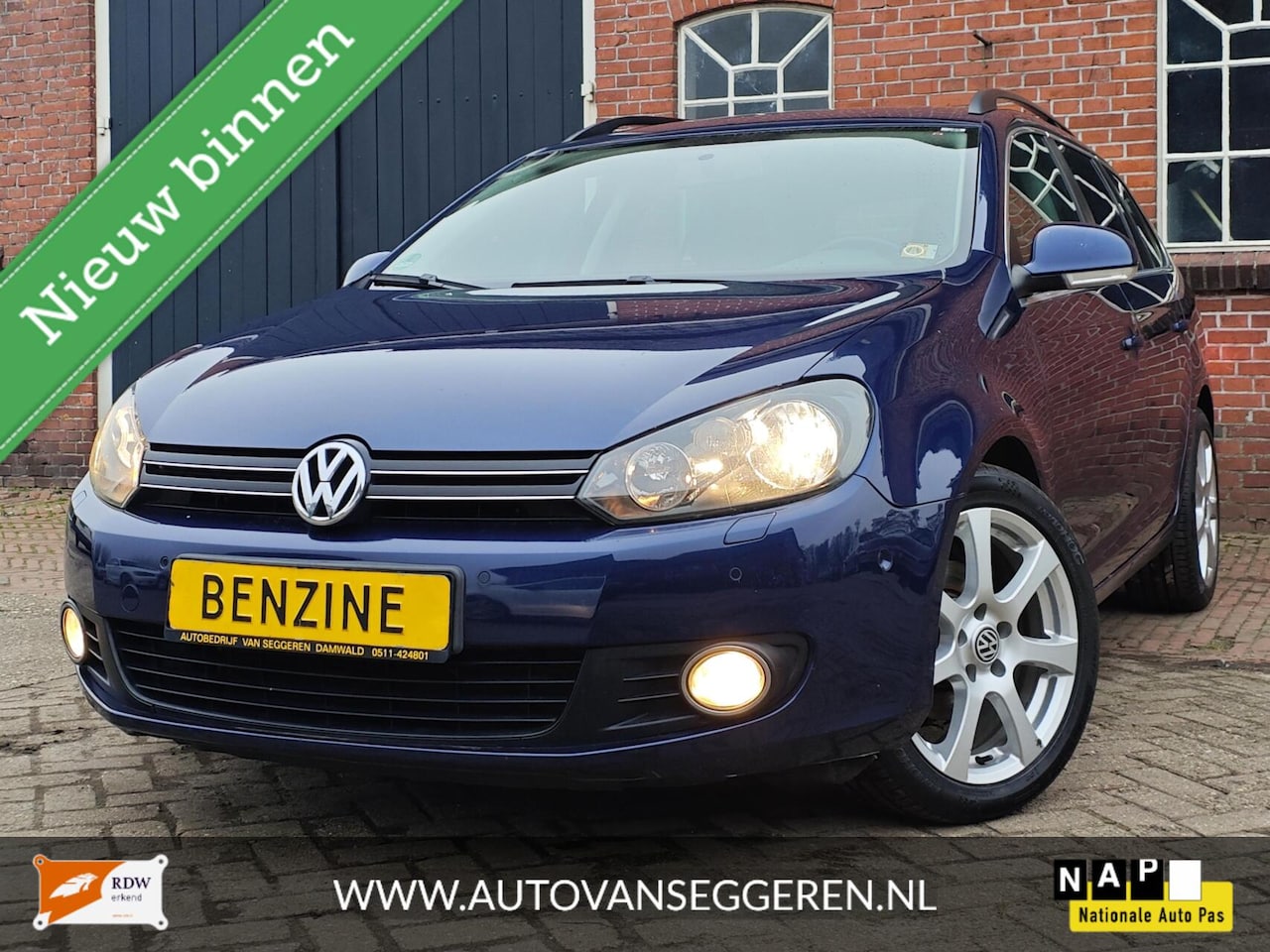 Volkswagen Golf Variant - 1.2 TSI - Garantie / APK / Clima - AutoWereld.nl