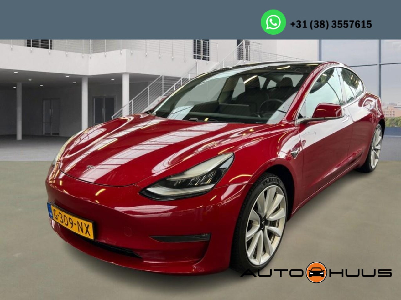 Tesla Model 3 - Aut. Long Range Dual Motor AWD | SOH 91.2% | Autopilot | Panorama | Leder | - AutoWereld.nl