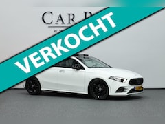 Mercedes-Benz A-klasse - 200 / 45 AMG LED/VIRTUAL/SFEER/PANO/HALF LEDER+S.VERWARMING/LMV/360 CAM/LINE/ACC/ECC/12 MD