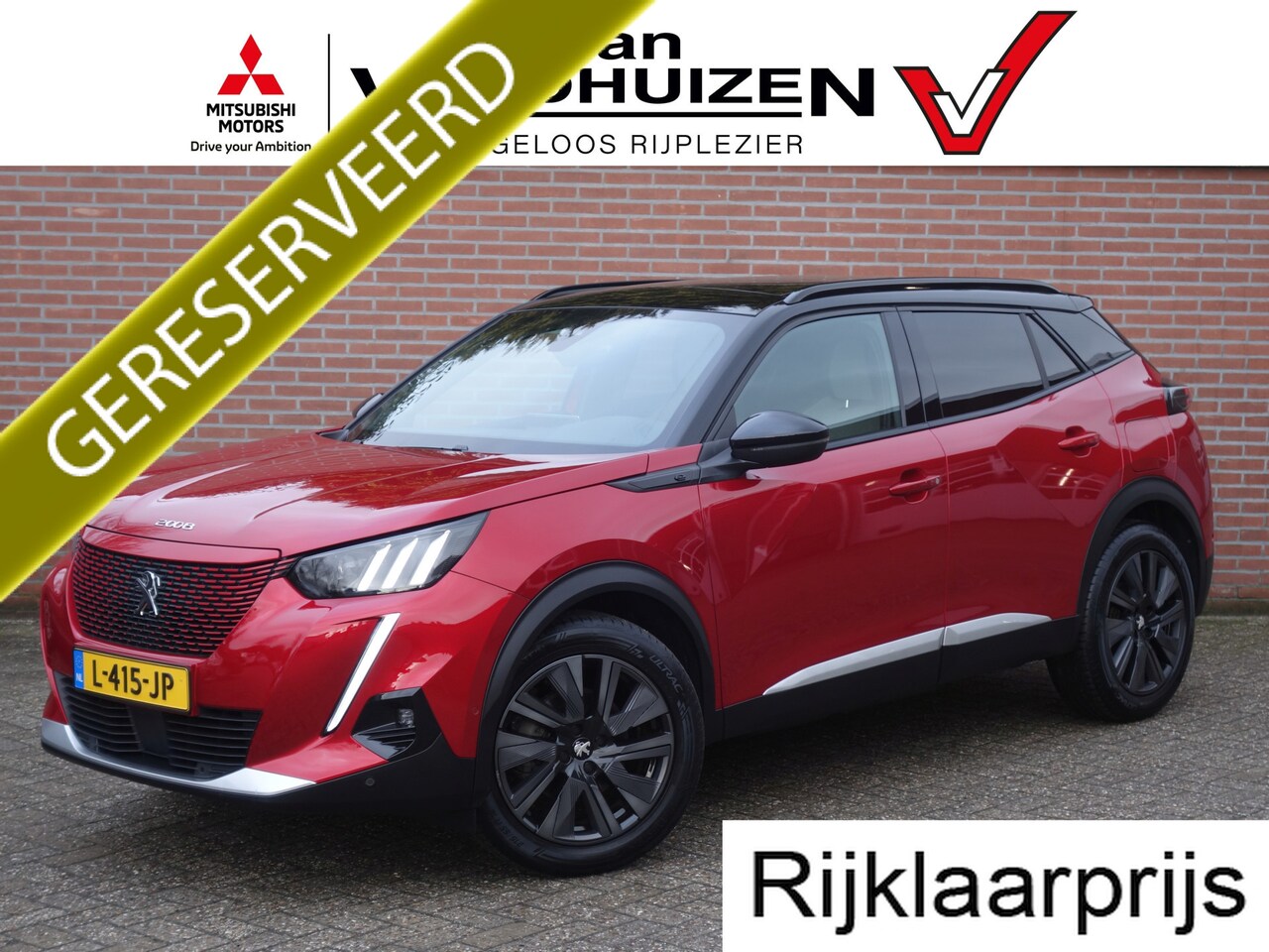 Peugeot e-2008 - EV GT Pack 50 kWh | elektrisch panoramadak | virtueel cockpit - AutoWereld.nl