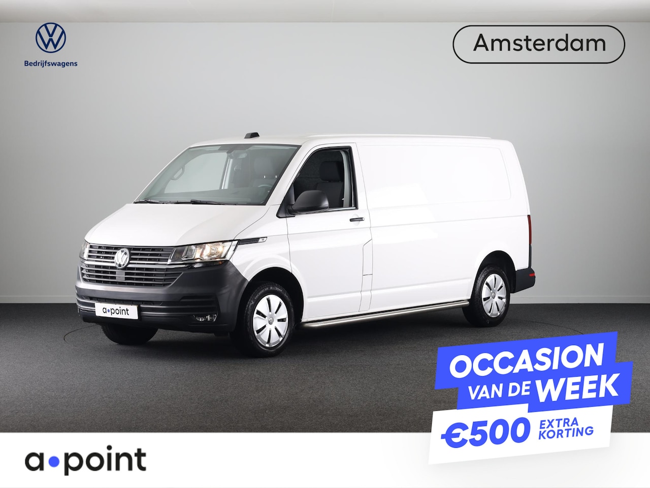 Volkswagen Transporter - 2.0 TDI L2H3 28 110 PK | Verlengde garantie | Navigatie via app | Trekhaak | Parkeersensor - AutoWereld.nl