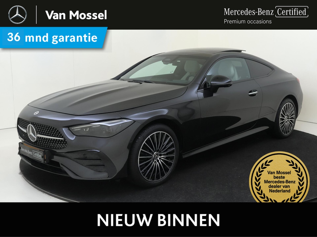 Mercedes-Benz CLE Coupé - 300 e AMG Line / Premium Plus/ Burmester/ Head Up/ Stoelverwarming- & Ventilatie/ Panorama - AutoWereld.nl