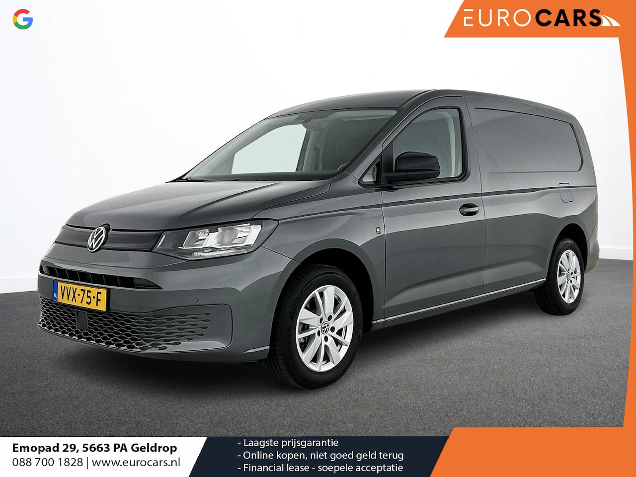 Volkswagen Caddy Cargo Maxi - 2.0 TDI Style Automaat Airco Bluetooth Cruise Control App-Connect - AutoWereld.nl