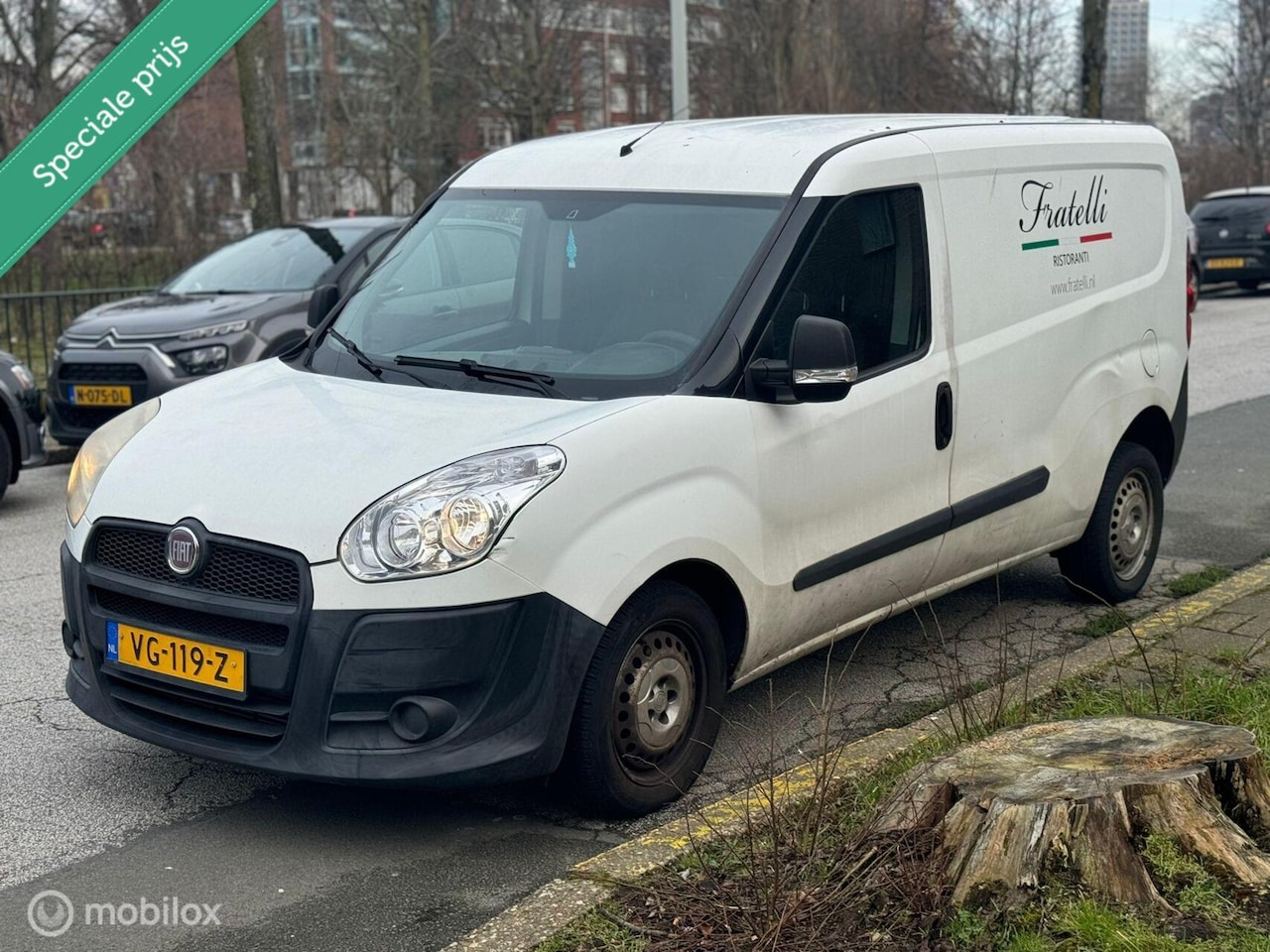 Fiat Doblò Cargo - 1.6 MJ L1H1 ECO JET | APK | AIRCO | EXPORT - AutoWereld.nl