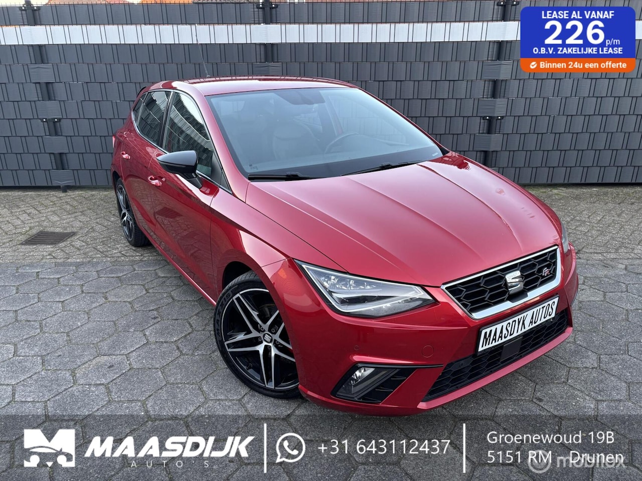 SEAT Ibiza - FR 1.5 TSI Virtual Camera Carplay Stoelverwarming - AutoWereld.nl