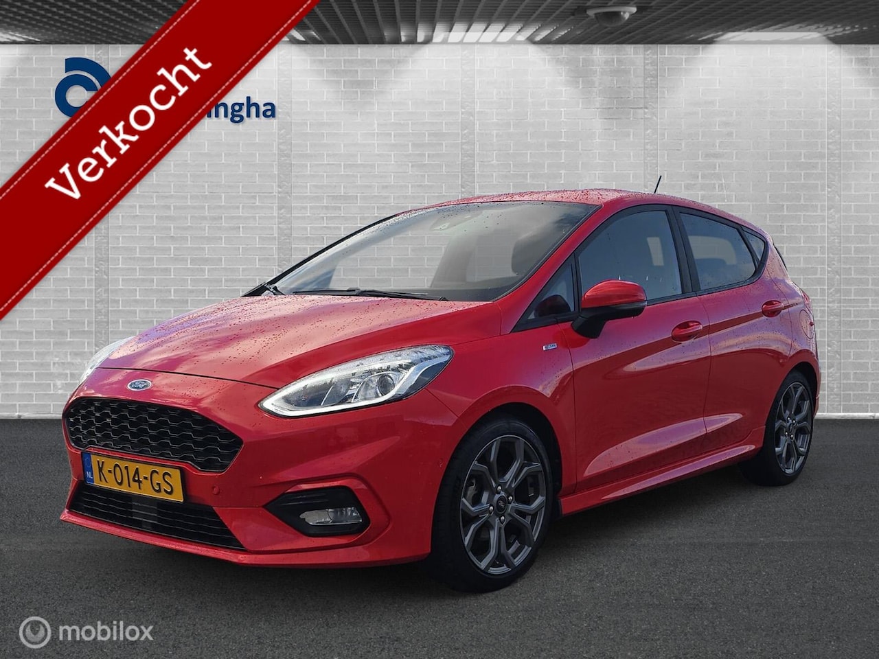 Ford Fiesta - 1.0 EcoBoost Hybrid ST-Line X 1.0 EcoBoost Hybrid ST-Line X 125pk! - AutoWereld.nl