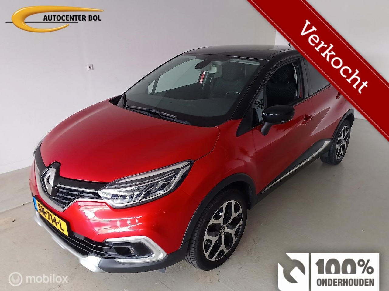 Renault Captur - 0.9 TCe Intens NAV|CL C|Cr C|LMV|Keyless - AutoWereld.nl