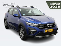 Dacia Sandero Stepway - 1.0 TCe 90 Comfort PARKEERSENSOREN + CAMERA / NAVIGATIE / DODEHOEK DETECTIE /