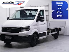 MAN TGE - 3.140 140 pk DSG Aut. Pick Up / Open Laadbak Navi, Camera, Trekhaak 3.000 kg, LxBxH 383x22