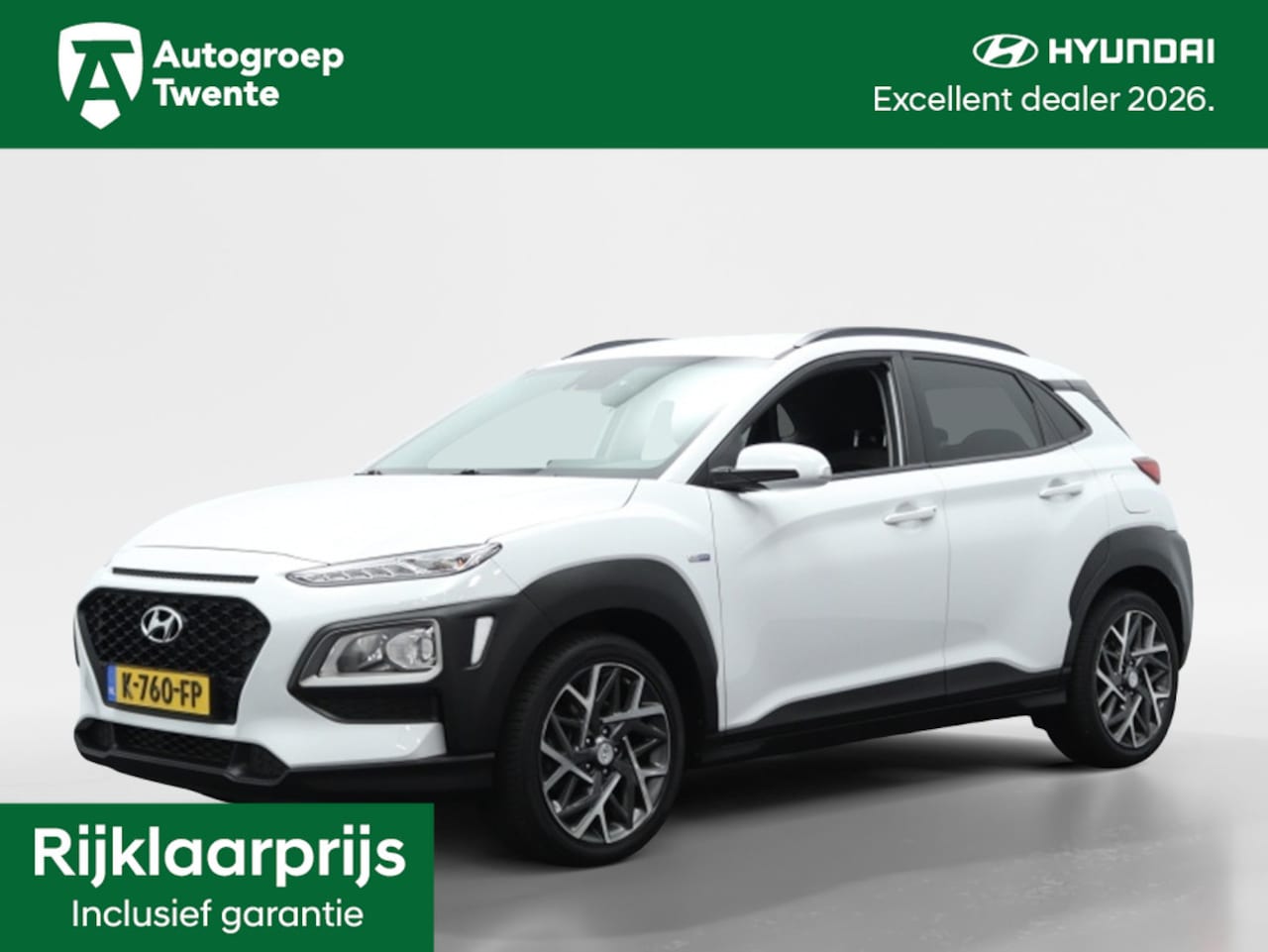 Hyundai Kona - 1.6 GDI HEV Comfort Smart | Navi | Camera | Cruise control - AutoWereld.nl