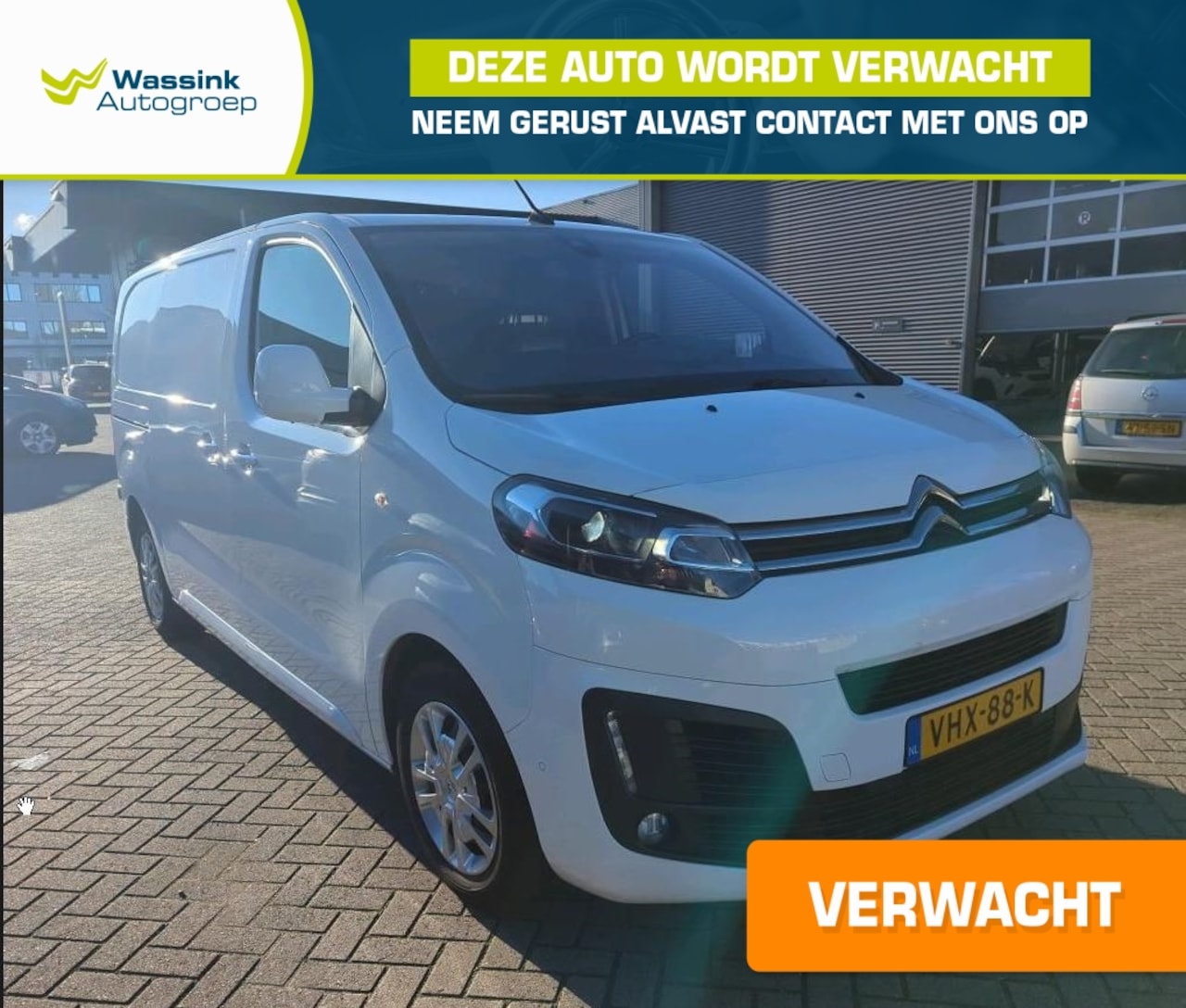 Citroën Jumpy - 180PK Automaat Driver | Trekhaak | Standkachel | Xenon | Climate | head Up | Keyless | Cam - AutoWereld.nl