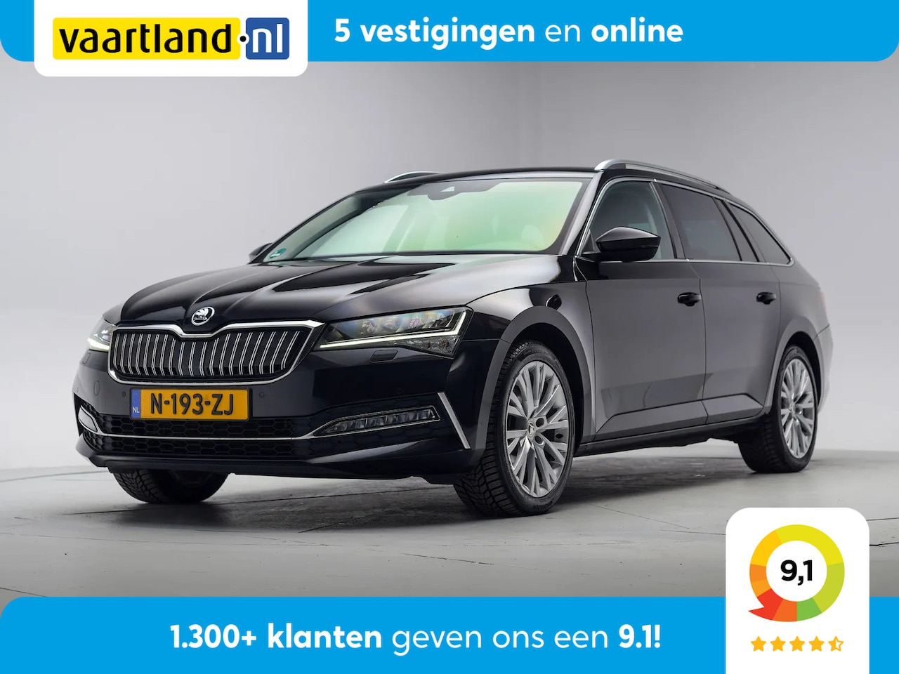 Skoda Superb - 1.4 TSI iV Business Edition Plus Aut. [ Virtual Canton-Audio Adapt.cruise ] - AutoWereld.nl