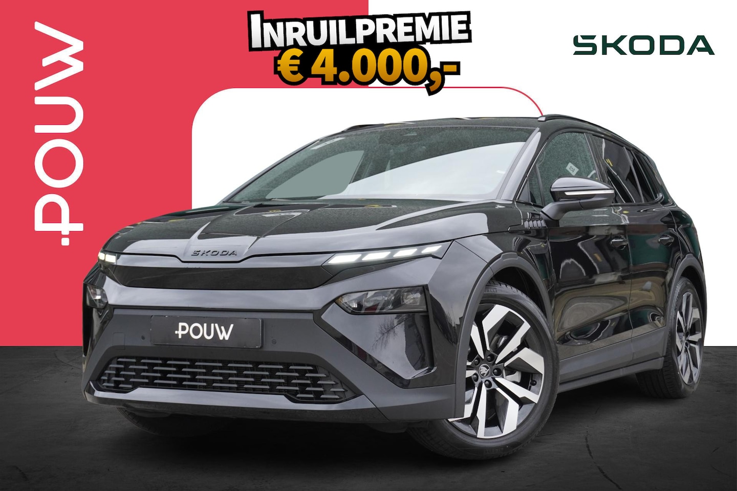 Skoda Elroq - 85 286pk Sportline Edition | Business Upgrade Plus | Trekhaak Wegklapbaar - AutoWereld.nl