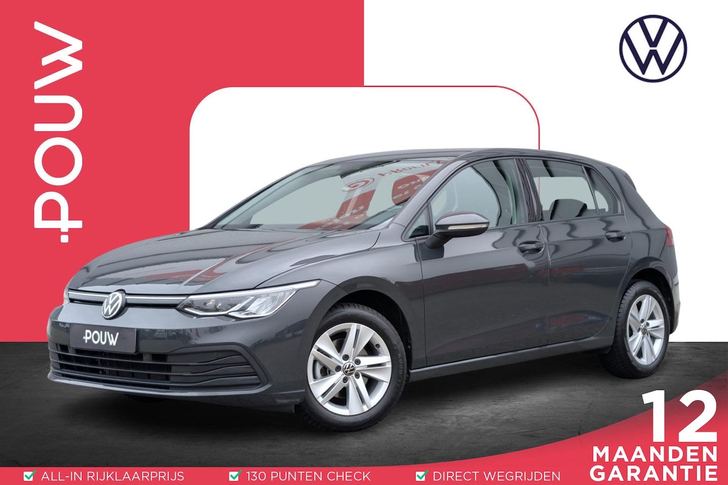 Volkswagen Golf - 1.0 TSI 110pk Life Navigatie | Adaptive Cruise | App Connect - AutoWereld.nl