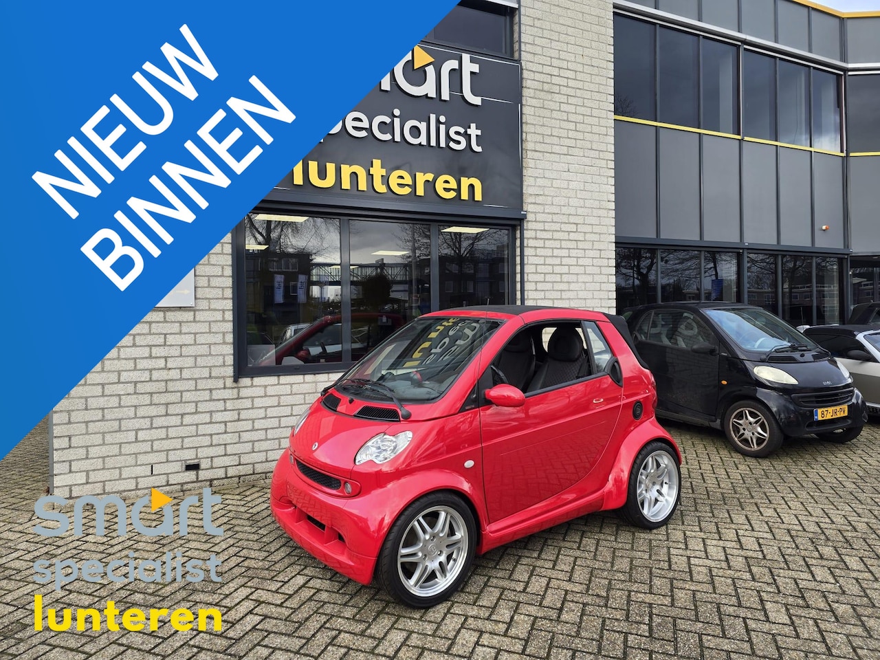 Smart Fortwo cabrio - 0.7 BRABUS Edition Red - AutoWereld.nl