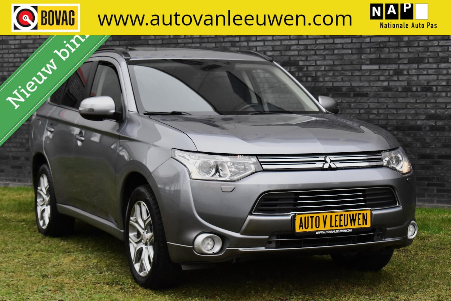 Mitsubishi Outlander - 2.0 PHEV Instyle + CAMERA/ROCKFORD FOSGATE/CRUISE C./ETC.! - AutoWereld.nl