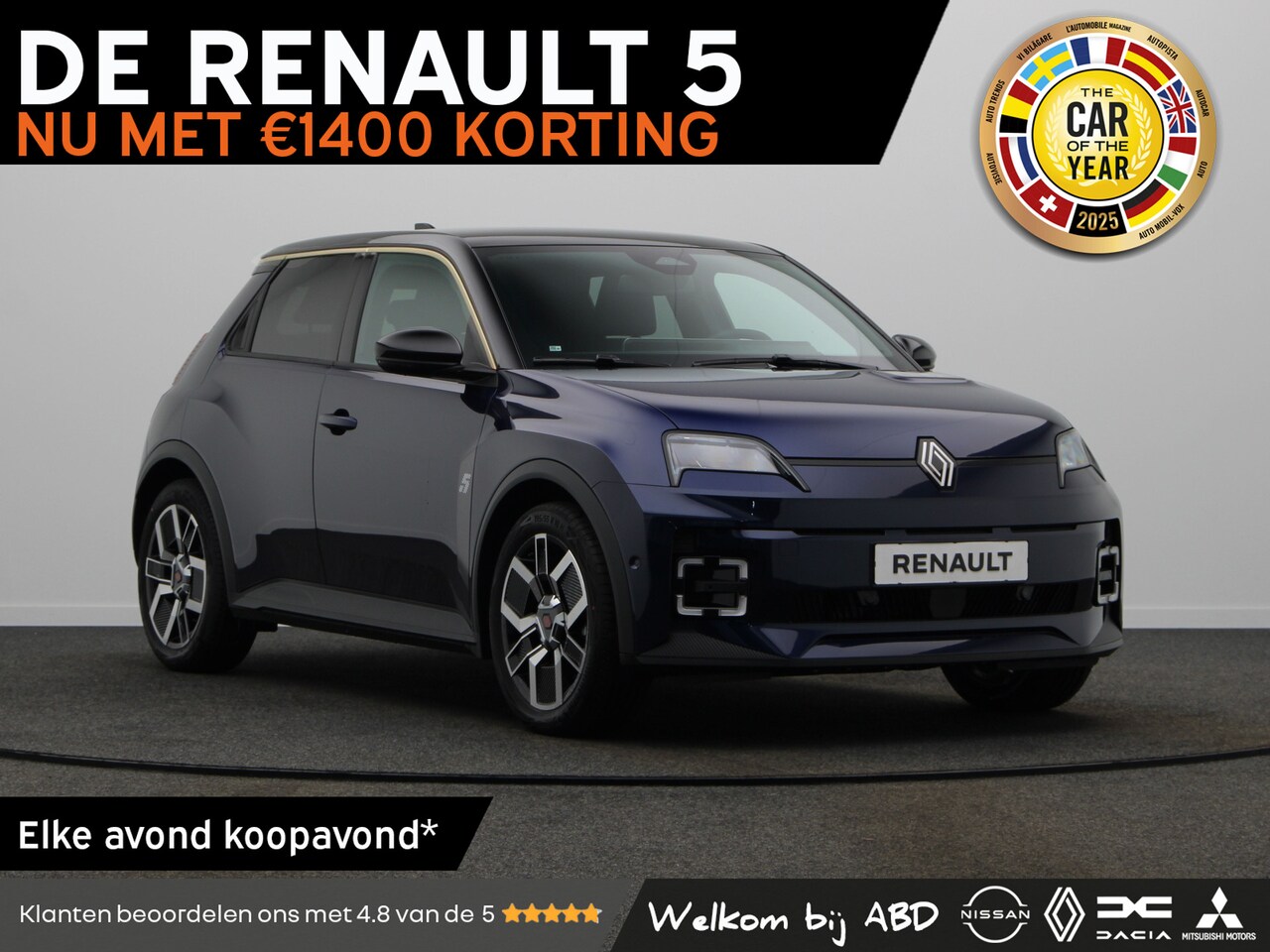 Renault 5 - Techno Comfort range | Achteruitrijcamera | ISOFIX-bevestigingssysteem voor kinderzitjes o - AutoWereld.nl