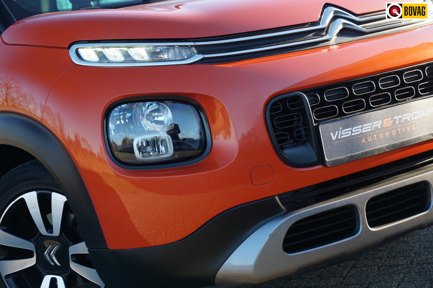 Citroën C3 Aircross - 1.2 PureTech S&S Feel | Orange Power | AppleCarplay/Cruise/Licht-Zicht-pakket - Lekker fri - AutoWereld.nl