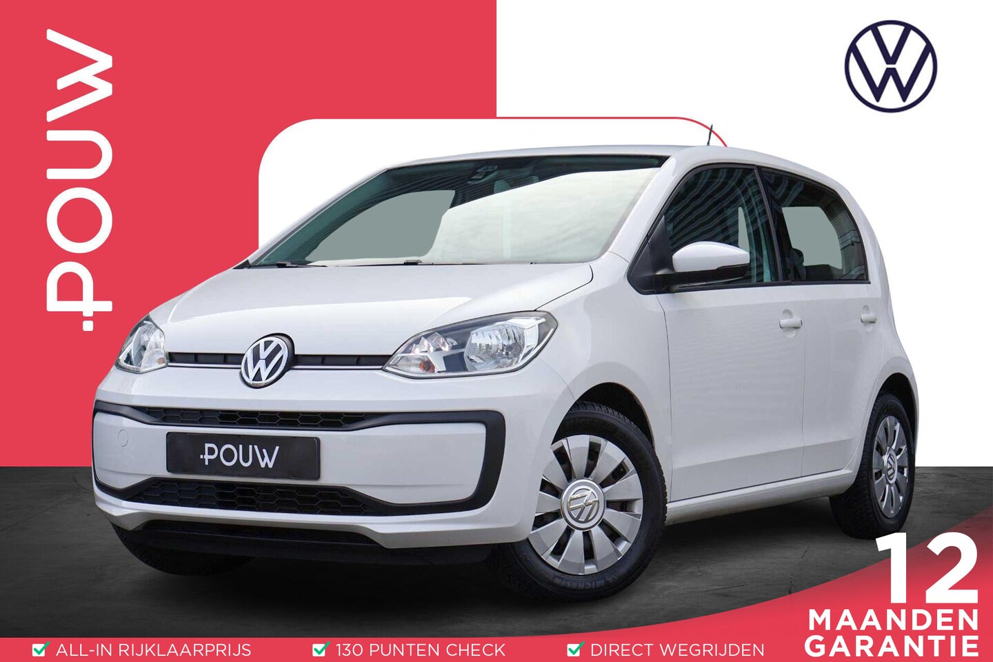 Volkswagen Up! - 1.0 MPI 60pk Move up! 5-Drs | Navigatie via Maps & More - AutoWereld.nl