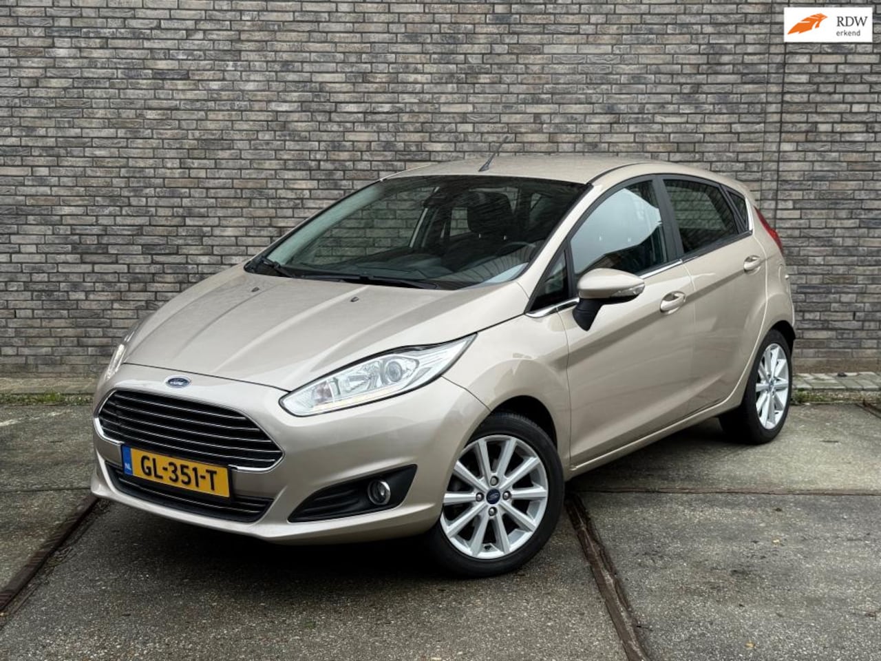 Ford Fiesta - 1.0 EcoBoost Titanium Airco Cruise Control - AutoWereld.nl