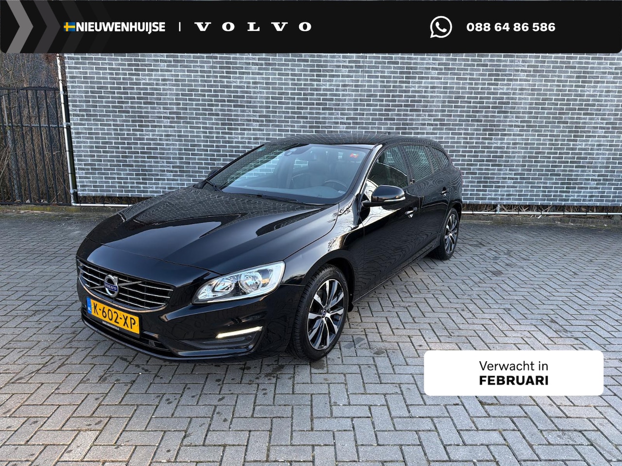 Volvo V60 - 2.0 T4 Kinetic | Navigatie | Bluetooth | Lederen Bekleding | Sportstoelen | Stoelverwarmin - AutoWereld.nl