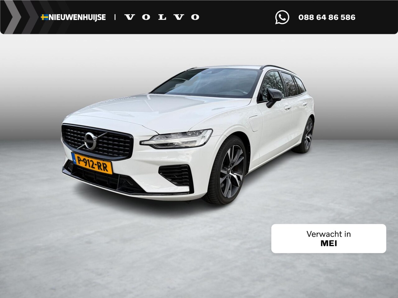 Volvo V60 - Plug-in Hybrid T6 AWD Plus Dark | Adaptive cruise control | Harman Kardon audio | Stoel- e - AutoWereld.nl