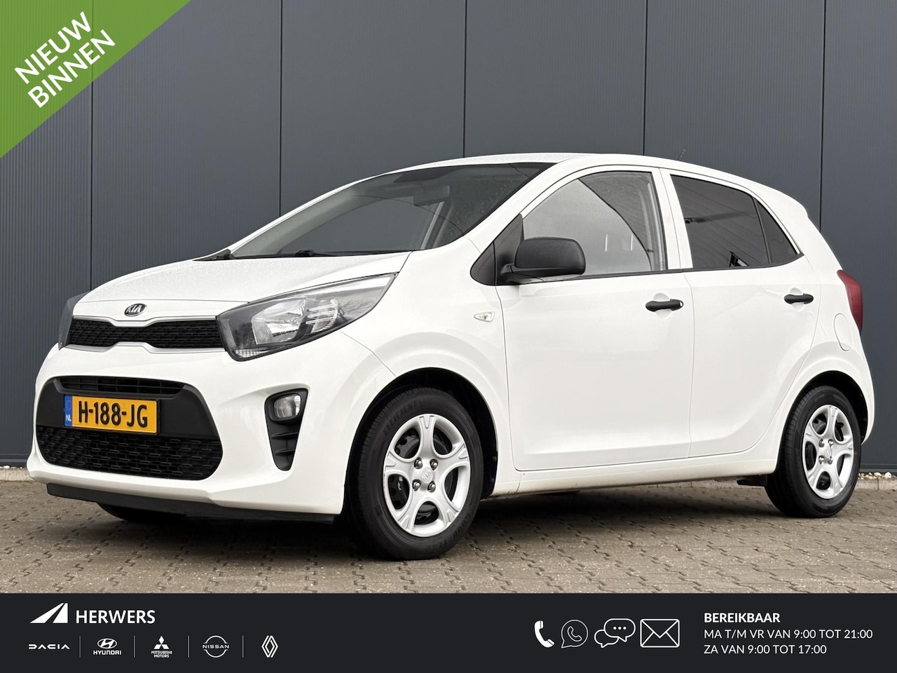 Kia Picanto - 1.0 CVVT ComfortLine / Airco / Bluetooth / Aux / Centrale deurvergrendeling met afstandsbe - AutoWereld.nl